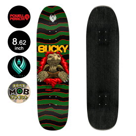 POWELL PERALTA パウエル・ペラルタスケボー デッキ 8.62 FLIGHT&#174; BUCKY LASEK TORTOISE PRO DECK SHAPE 297バッキー・ラセック フライト スケートボード ストリート sk8 skateboard 板【2311】