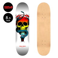 パウエル・ペラルタ POWELL PERALTAスケボー デッキ 8.5 MCGILL SKULL & SNAKE YELLOW FADE DECK SHAPE 2…
