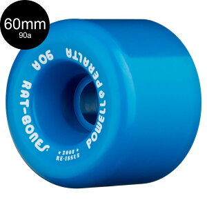 �p�E�G���E�y�����^ POWELL PERALTA60mm RAT BONES 90A BLUE WHEELS�E�B�[�� �����O�{�[�h �I�[���h�X�N�[�� �X�P�[�g�{�[�h 4��1�Z�b�g(�X�P�[�g�{�[�h1�䕪) �X�P�{�[ sk8 skateboard �^�C�� ���[���[�y2401�z