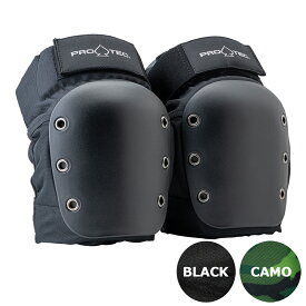 プロテック PRO-TECSTREET KNEE PADSニーパッド スケートパッド ひざ用プロテクター PROTEC スケートボード スケボー sk8 skateboard BMX inline インライン Bicycle 自転車【2103】