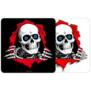 �p�E�G���E�y�����^ POWELL PERALTA12in x 12in RIPPER RAMP STICKER�X�e�b�J�[ ���b�p�[ �傫�� �f�J�[�� �X�P�[�g�{�[�h �X�P�{�[ sk8 skateboard