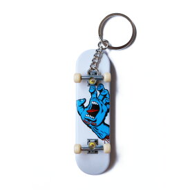 SANTA CRUZ サンタクルーズSCREAMING HAND FINGERBOARD KEY CHAINフィンガーボード キーチェーン キーホルダー スクリーミングハンド アクセサリー ストリート スケーター ファッション スケートボード スケボー sk8 skateboard【23FW】