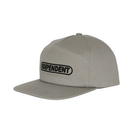 INDEPENDENT インディペンデントBASEPLATE SNAPBACK HATキャップ スナップバック ハット 帽子 CAP メンズ スケートボード スケボー ストリート スケーター ファッション sk8 skateboard【23HD】