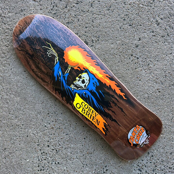 楽天市場】SANTA CRUZ サンタクルーズスケボー デッキ 9.85 OBRIEN 