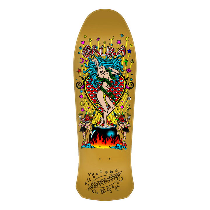 楽天市場】SANTA CRUZ サンタクルーズスケボー デッキ 10.4 SALBA 