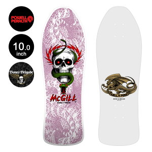 POWELL PERALTA �p�E�G���E�y�����^�X�P�{�[ �f�b�L 10.0 BONES BRIGADE MIKE MCGILL SERIES 15 REISSUE DECK PURPLE�}�C�N�E�}�N�M�� �{�[���Y�E�u���Q�[�h �p�[�v�� ���� �I�[���h�X�N�[�� ���C�V���[ �X�P�{�[