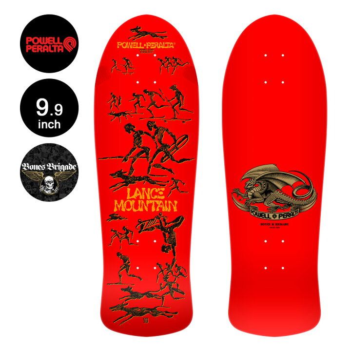 楽天市場】POWELL PERALTA パウエル・ペラルタスケボー デッキ 9.9 