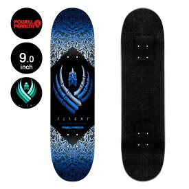 POWELL PERALTA パウエル・ペラルタスケボー デッキ 9.0 FLIGHT&#174; BONES BLUE DECK SHAPE 246フライト 軽量 スケートボード ストリート sk8 skateboard 板【2404】