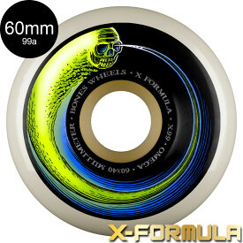 ボーンズ ウィール BONES WHEELS60mm X-FORMULA OMEGA 99A WHEELSハードウィール 4個セット エックスフォーミュラー X99 スケートボード スケボー skateboard タイヤ トリック【2406】