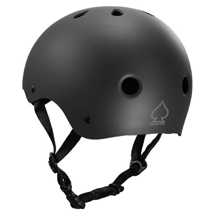 楽天市場】プロテック PRO-TECCLASSIC SKATE MATTE BLACKヘルメット 