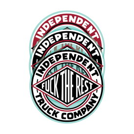 インディペンデント INDEPENDENT3.5in x 3.5in FTR SUMMIT STICKERステッカー デカール スケボー スケートボード スケボー ストリート シール sk8 skateboard