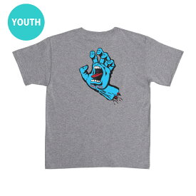 SANTA CRUZ サンタクルーズSCREAMING HAND S/S REGULAR T-SHIRT YOUTHTシャツ ユースサイズ 子供用 半袖 TEE 小学生 服 スケートボード スケボー sk8 skateboard【24SS】