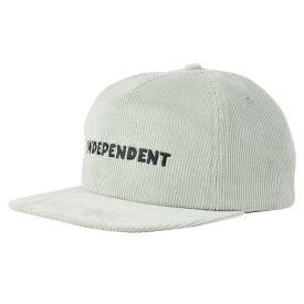 INDEPENDENT インディペンデントBEACON SNAPBACK HATキャップ スナップバック ハット 帽子 CAP メンズ スケートボード スケボー ストリート スケーター ファッション sk8 skateboard【24SS】