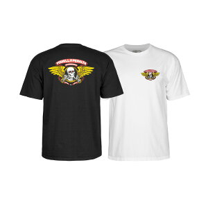 �p�E�G���E�y�����^ POWELL PERALTAWINGED RIPPER S/S T-SHIRTT�V���c ���� ���b�p�[ �����Y �X�P�[�g�{�[�h �X�P�{�[ sk8 skateboard �X�g���[�g �t�@�b�V���� ������� �I�[���h�X�N�[���yCP�z