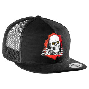�p�E�G���E�y�����^ POWELL PERALTARIPPER TRUCKER MESH CAP���b�V���L���b�v ���b�p�[ �g���b�J�[ �X�q �X�P�[�g�{�[�h �X�P�{�[ sk8 skateboard �I�[���h�X�N�[���yCP�z