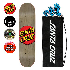 T^N[Y SANTA CRUZXP{[ fbL 8.375 CLASSIC DOT BROWN TEAM DECKXN[~Onh XP[g{[h Xg[g sk8 skateboard y21SMz