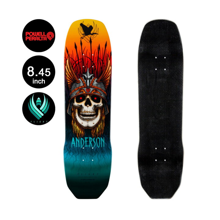 楽天市場】POWELL PERALTA パウエル・ペラルタスケボー デッキ 8.45 