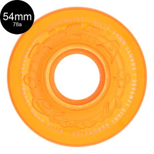 N^ RICTA54mm HI VIS CLOUDS ORANGE 78A WHEELS\tgEB[ 4Zbg NEY N[U[ tB}[ XP[g{[h XP{[ sk8 skateboard ^C [[ ԗ Â y2407z