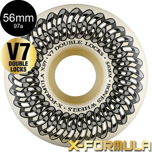 �{�[���Y �E�B�[�� BONES WHEELS56mm X-FORMULA DOUBLE LOCKS V7 97A WHEELS�n�[�h�E�B�[�� 4�Z�b�g �G�b�N�X�t�H�[�~�����[ X97 �X�P�[�g�{�[�h �X�P�{�[ skateboard �^�C�� �g���b�N�y2411�z