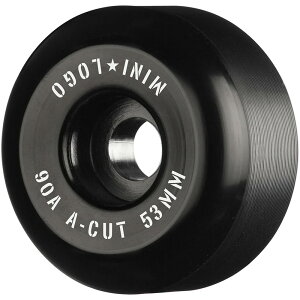 ~jS MINI LOGOWHEEL A-CUT "2" 53mm 90A BLACK(4pacK)\tgEB[(4Zbg)ubN N[WO N[U[ XP[g{[h XP{[ sk8 skateboard ^C [[ ԗ Â  \E^