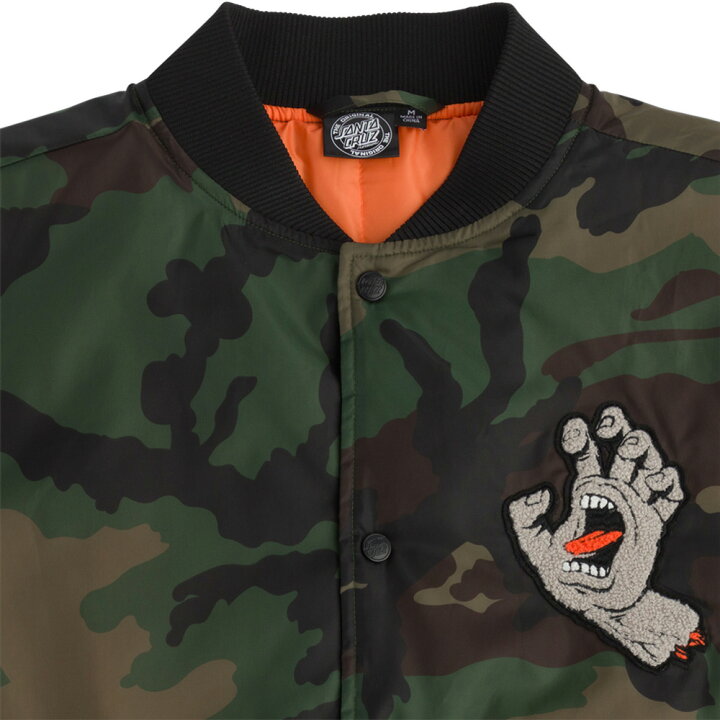 楽天市場】サンタクルーズ SANTA CRUZSCREAMING HAND STADIUM JACKET 