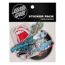 サンタクルーズ SANTA CRUZSC MULTI SICKER PACKステッカーパック 4枚セット スクリーミングハンド スラッシャー デカ…