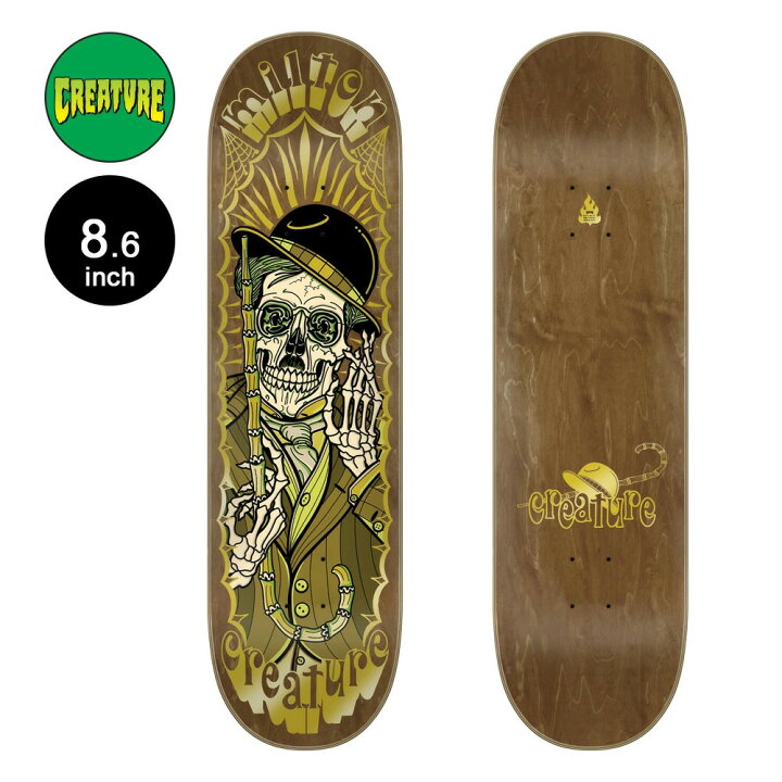 楽天市場】クリーチャー CREATUREスケボー デッキ 8.6 MARTINEZ THE 