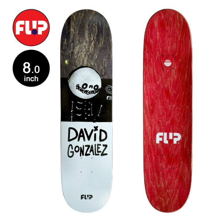 楽天市場】フリップ FLIPスケボー デッキ 8.0 BUDDIES GONZALEZ PRO 