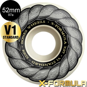 {[Y EB[ BONES WHEELS52mm X-FORMULA V1 STANDARD 97A WHEELSn[hEB[ 4Zbg GbNXtH[~[ X97 XP[g{[h XP{[ skateboard ^Cy2502z