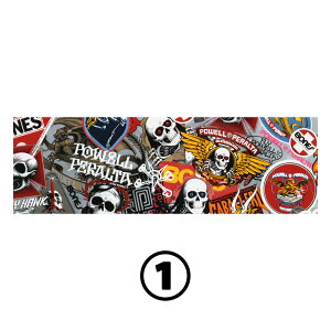 �p�E�G���E�y�����^ POWELL PERALTA10.5in x 33in COLLAGE GRIP TAPE SHEET�O���b�v�e�[�v �f�b�L�e�[�v �R���[�W�� �X�P�[�g�{�[�h �X�P�{�[ sk8 skateboard�y2412�z