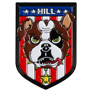 �p�E�G���E�y�����^ POWELL PERALTAFRANKIE HILL BULLDOG LAPEL PIN���y���s�� �s���o�b�W �t�����L�[ �q�� �R���N�V���� �A�N�Z�T���[ �X�P�[�g�{�[�h �X�P�{�[ sk8 skateboard�y2502�z