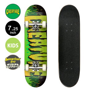 �N���[�`���[ CREATURE7.25in x 27in FIRE WEB COMPLETE��3�`5�ː��� �A���X�g�I���W�i���R���v���[�g �����g���i �q�� �L�b�Y ���߂� ���S�� �I�X�X�� �X�P�[�g�{�[�h �X�P�{�[�y2412�z
