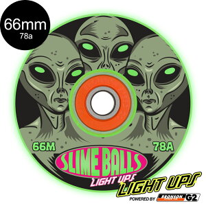 XC{[Y SLIME BALLS66mm FRIENDS OF PLANET 9 LIGHT UPS OG SLIME GITD 78A WHEELS\tgEB[ 4Zbg ~ ^C N[U[ XP[g{[h XP{[ sk8 skateboard ^C [[ ԗ Â 