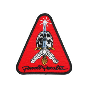 pEGEy^ POWELL PERALTA2.5in SKULL&SWORD PATCH REDby XJ\[h pb` ANZT[ Xg[g XP[^[ t@bV XP[g{[h XP{[ sk8 skateboard