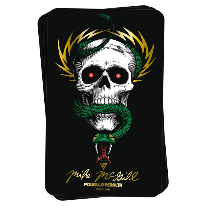 楽天市場】パウエル・ペラルタ POWELL PERALTA3.75 x 6inch MIKE PowellPeralta sticker パウエル ステッカー セット