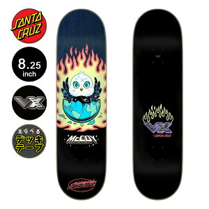 �T���^�N���[�Y SANTA CRUZ�X�P�{�[ �f�b�L 8.25 MCCOY SPACE CHICK VX DECK�}�E���I�E�}�b�R�C �v�����f�� �C�G�b�N�X �X�P�[�g�{�[�h �X�g���[�g sk8 skateboard �y2501�z