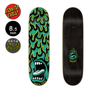 T^N[Y SANTA CRUZXP{[ fbL 8.5 SCREAMING FLAME BIRCH DECKXN[~Onh XP[g{[h Xg[g sk8 skateboard y2510z