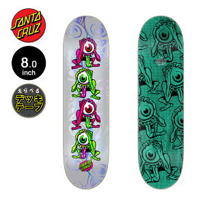 T^N[Y SANTA CRUZXP{[ fbL 8.0 FEELBASE EYEGORE PRISMATIC DECKXP[g{[h Xg[g sk8 skateboard y2510z