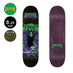 �N���[�`���[ CREATURE�X�P�{�[ �f�b�L 8.25 LOCKWOOD ROBO WOLF PRO DECK�R�[�f�B�E���b�N�E�b�h �X�P�[�g�{�[�h �X�g���[�g sk8 skateboard �y2510�z