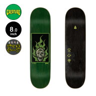 クリーチャー CREATUREスケボー デッキ 8.0 BONEHEAD ETERNAL SM BIRCH DECK スケートボード ストリート …