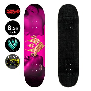 �p�E�G���E�y�����^ POWELL PERALTA�X�P�{�[ �f�b�L 8.25 FLIGHT KISS PINK DECK SHAPE 243�t���C�g �y�� �X�P�[�g�{�[�h �X�g���[�g sk8 skateboard �y2509�z