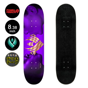 �p�E�G���E�y�����^ POWELL PERALTA�X�P�{�[ �f�b�L 8.38 FLIGHT KISS PURPLE DECK SHAPE 243W�t���C�g �y�� �X�P�[�g�{�[�h �X�g���[�g sk8 skateboard �y2509�z
