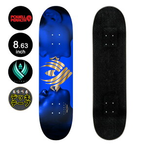 �p�E�G���E�y�����^ POWELL PERALTA�X�P�{�[ �f�b�L 8.63 FLIGHT KISS BLUE DECK SHAPE 244W�t���C�g �y�� �X�P�[�g�{�[�h �X�g���[�g sk8 skateboard �y2509�z