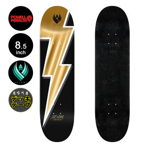 �p�E�G���E�y�����^ POWELL PERALTA�X�P�{�[ �f�b�L 8.5 FLIGHTVALLELY LTNG BOLT DECK SHAPE 244�t���C�g �y�� �X�P�[�g�{�[�h �X�g���[�g sk8 skateboard �y2505�z
