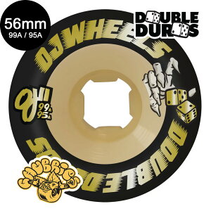 �I�[�W�F�C�E�B�[�� OJ WHEELS56mm DOUBLE DURO BLACK/GUM CHUBBIES 99A/95A WHEELS�n�[�h�E�B�[�� 4�Z�b�g �X�P�[�g�{�[�h �_�u���f���� �X�P�{�[ sk8 skateboard �^�C�� �g���b�N�y2510�z