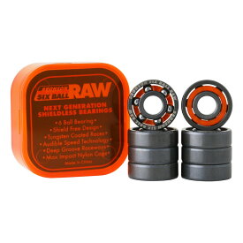 ブロンソン BRONSON6-BALL RAW BEARINGベアリング 6ボール スケートボード スケボー 速い 高速 sk8 skateboard【2510】