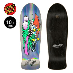 �T���^�N���[�Y SANTA CRUZ�X�P�{�[ �f�b�L 10.1 MEEK SLASHER REISSUE DECK�~�[�N�E�X���b�V���[ 80' ���C�V���[ �I�[���h�X�N�[�� ���� �X�P�[�g�{�[�h sk8 skateboard �y2504�z