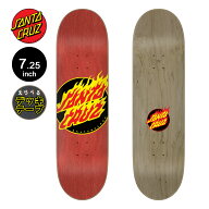 サンタクルーズ SANTA CRUZスケボー デッキ 7.25 FLAME DOT TEAM DECK スケートボード ストリート sk8 sk…