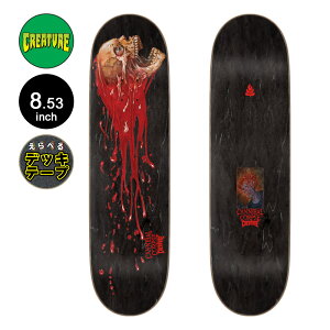 �N���[�`���[ CREATURE�X�P�{�[ �f�b�L 8.53 CANNIBAL CORPSE SKULL AND BLOOD DECK�J���j�o���E�R�[�v�X �R���{ �X�P�[�g�{�[�h �X�g���[�g sk8 skateboard �y2602�z