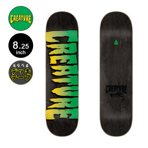 �N���[�`���[ CREATURE�X�P�{�[ �f�b�L 8.25 LOGO STUMPS ASSORTED DECK �X�P�[�g�{�[�h �X�g���[�g sk8 skateboard �y2602�z